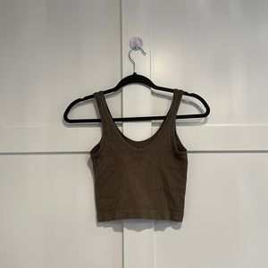 Olive Green Tank Top